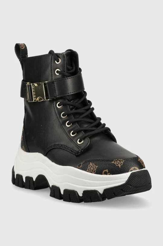 Γυναικεία Μποτάκια Guess Bikerz μαύρο 3 Γυναικεία Μποτάκια Guess Bikerz μαύρο - Image 2