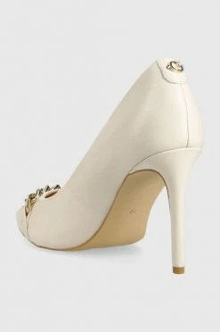 Γυναικεία Τακούνια Δερμάτινες γόβες Guess Pinta μπεζ -Guess Κατάστημα unnamed file 1005