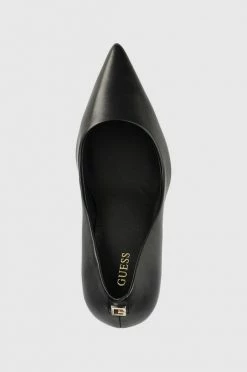 Γυναικεία Τακούνια Δερμάτινες γόβες Guess Amato2 μαύρο -Guess Κατάστημα unnamed file 1026