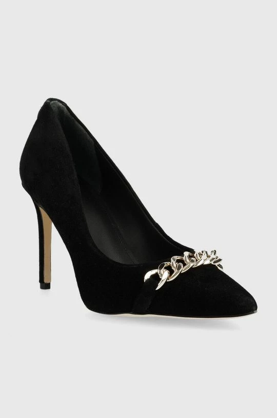 Γυναικεία Τακούνια Γόβες σουέτ Guess χρώμα: μαύρο 4 Γυναικεία Τακούνια Γόβες σουέτ Guess χρώμα: μαύρο - Image 2