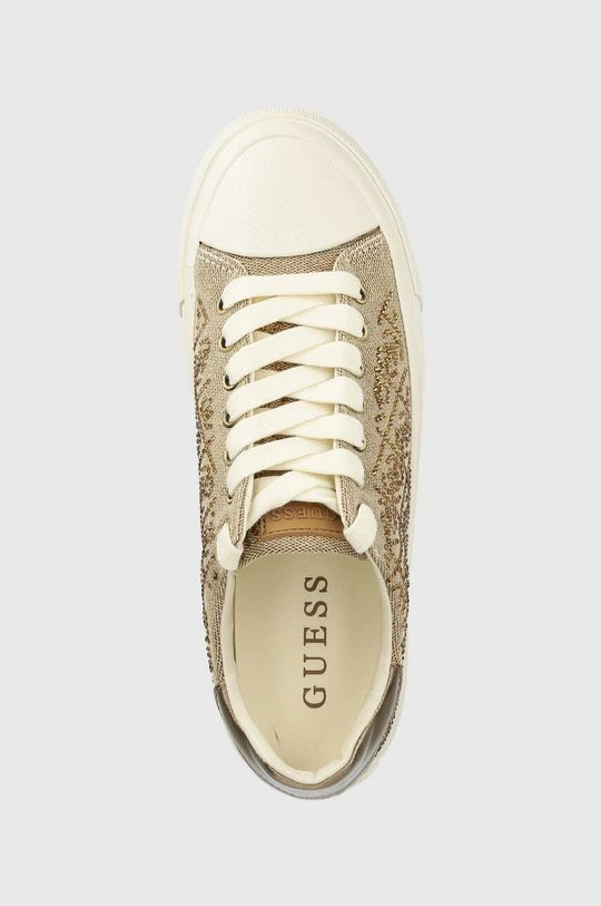 Γυναικεία Χαμηλά Πάνινα παπούτσια Guess Jianaa μπεζ 5 Γυναικεία Χαμηλά Πάνινα παπούτσια Guess Jianaa μπεζ - Image 4