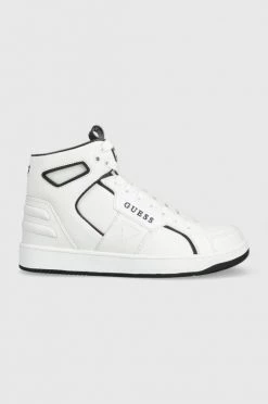Γυναικεία Sneakers Αθλητικά Guess Basqet άσπρο
