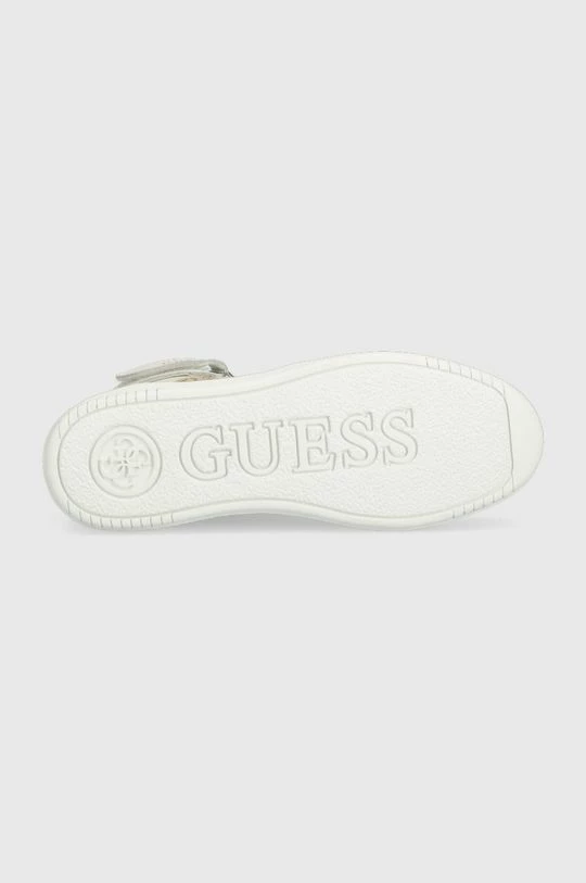 Γυναικεία Sneakers Δερμάτινα αθλητικά παπούτσια Guess Vyves μπεζ 7 Γυναικεία Sneakers Δερμάτινα αθλητικά παπούτσια Guess Vyves μπεζ - Image 5
