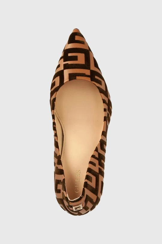 Γυναικεία Τακούνια Ψηλοτάκουνα παπούτσια Guess Piera καφέ 6 Γυναικεία Τακούνια Ψηλοτάκουνα παπούτσια Guess Piera καφέ - Image 4