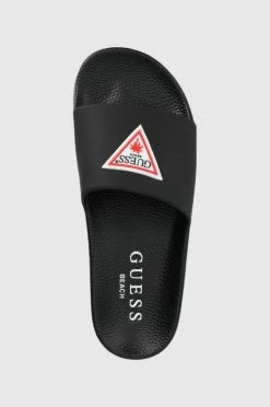 Γυναικεία Σαγιονάρες Παντόφλες Guess χρώμα: μαύρο 9 Γυναικεία Σαγιονάρες Παντόφλες Guess χρώμα: μαύρο -Guess Κατάστημα unnamed file 1272