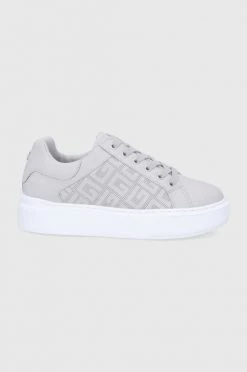 Γυναικεία Sneakers Guess - Δερμάτινα παπούτσια Guess - Δερμάτινα παπούτσια γκρί