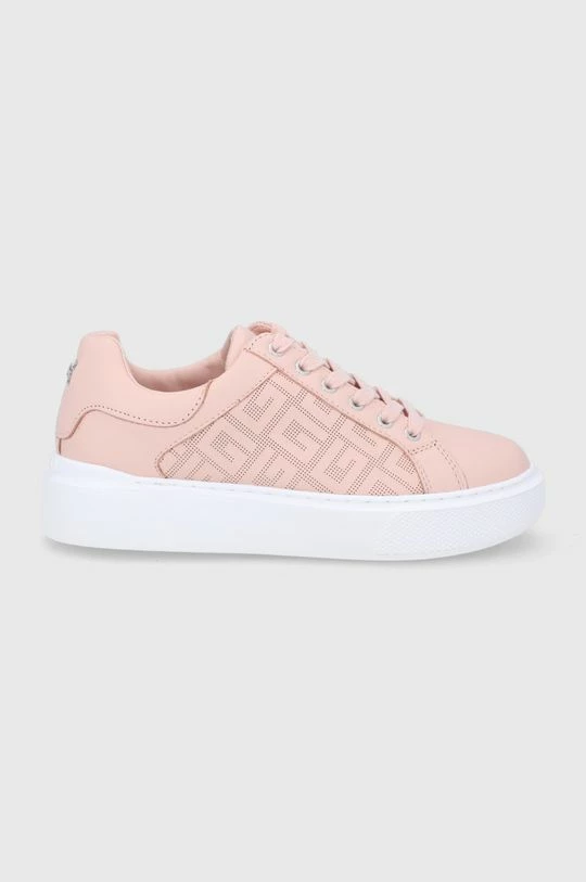 Γυναικεία Sneakers Δερμάτινα παπούτσια Guess ροζ 3 Γυναικεία Sneakers Δερμάτινα παπούτσια Guess ροζ