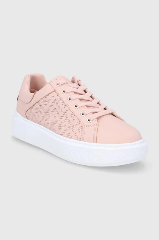 Γυναικεία Sneakers Δερμάτινα παπούτσια Guess ροζ 4 Γυναικεία Sneakers Δερμάτινα παπούτσια Guess ροζ - Image 2