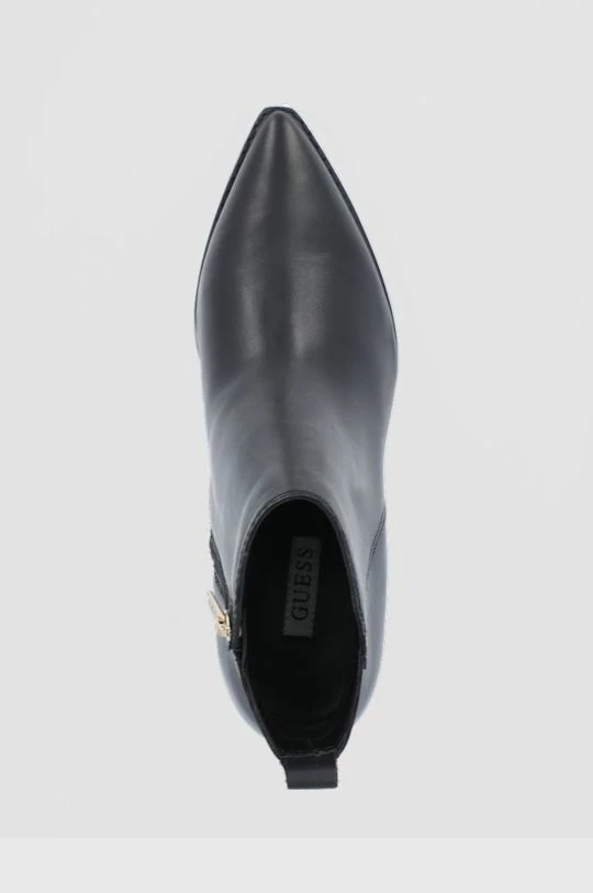 Γυναικεία Μποτάκια Δερμάτινες μπότες Guess χρώμα: μαύρο 6 Γυναικεία Μποτάκια Δερμάτινες μπότες Guess χρώμα: μαύρο - Image 4