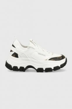 Γυναικεία Sneakers Αθλητικά Guess , χρώμα: άσπρο