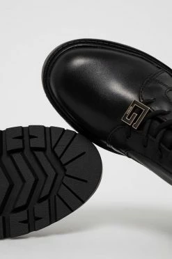 Γυναικεία Μποτάκια εργασίας Guess χρώμα: καφέ -Guess Κατάστημα unnamed file 1428