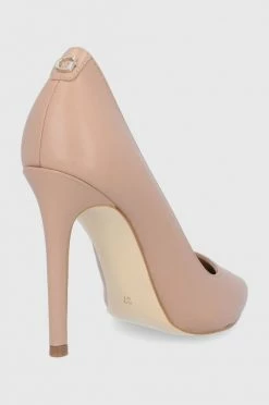 Γυναικεία Τακούνια Δερμάτινες μπότες Τσέλσι Guess μπεζ -Guess Κατάστημα unnamed file 1431