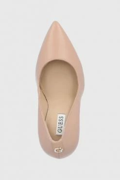 Γυναικεία Τακούνια Δερμάτινες μπότες Τσέλσι Guess μπεζ -Guess Κατάστημα unnamed file 1432