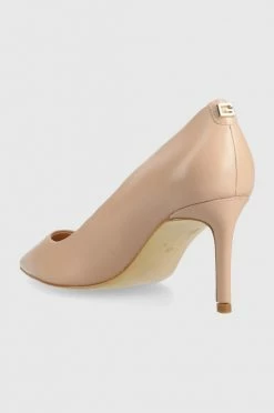 Γυναικεία Τακούνια Δερμάτινες γόβες Guess Kallyn μπεζ -Guess Κατάστημα unnamed file 1459