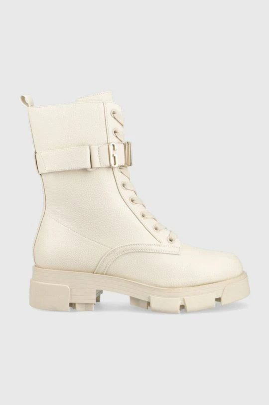 Γυναικεία Μποτάκια εργασίας Guess Madox μπεζ 3 Γυναικεία Μποτάκια εργασίας Guess Madox μπεζ