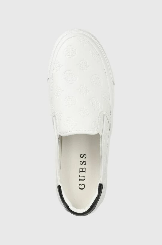 Γυναικεία Χαμηλά Πάνινα παπούτσια Guess Janiett άσπρο 6 Γυναικεία Χαμηλά Πάνινα παπούτσια Guess Janiett άσπρο - Image 4