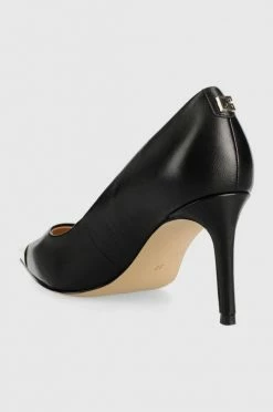 Γυναικεία Τακούνια Δερμάτινες γόβες Guess Aloma μαύρο -Guess Κατάστημα unnamed file 1481