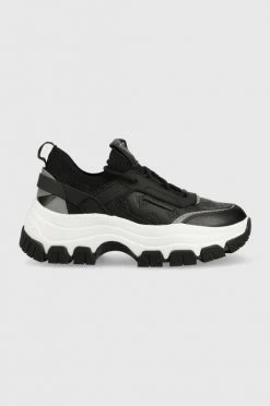 Γυναικεία Sneakers Αθλητικά Guess , χρώμα: μαύρο