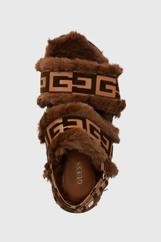 Γυναικεία Σανδάλια Guess Vasya καφέ 6 Γυναικεία Σανδάλια Guess Vasya καφέ - Image 4