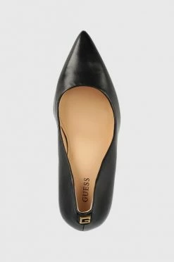 Γυναικεία Τακούνια Δερμάτινες γόβες Guess Sorena μαύρο -Guess Κατάστημα unnamed file 1516