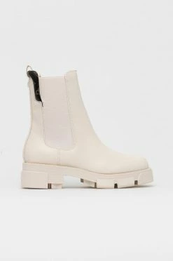 Γυναικεία Μποτάκια Μπότες τσέλσι Guess Madla μπεζ