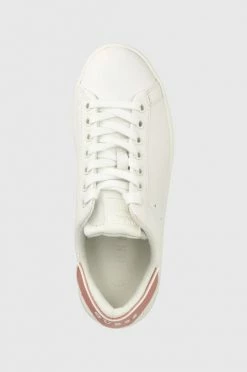 Γυναικεία Sneakers Δερμάτινα αθλητικά παπούτσια Guess Rockie άσπρο -Guess Κατάστημα unnamed file 1525