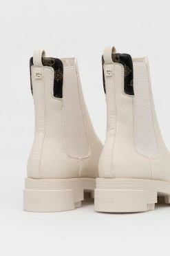 Γυναικεία Μποτάκια Μπότες τσέλσι Guess Madla μπεζ -Guess Κατάστημα unnamed file 154