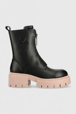 Γυναικεία Μποτάκια Guess Leila μαύρο