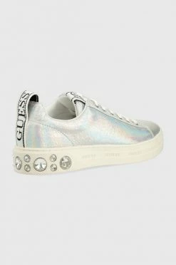 Γυναικεία Sneakers Αθλητικά Guess Rivet ασημί -Guess Κατάστημα unnamed file 1563