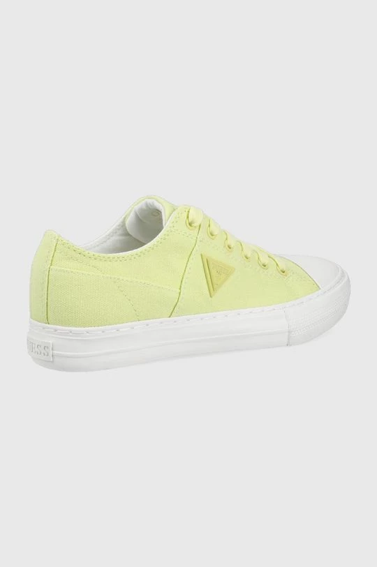 Γυναικεία Χαμηλά Πάνινα παπούτσια Guess Pranze χρώμα: κίτρινο 4 Γυναικεία Χαμηλά Πάνινα παπούτσια Guess Pranze χρώμα: κίτρινο - Image 2