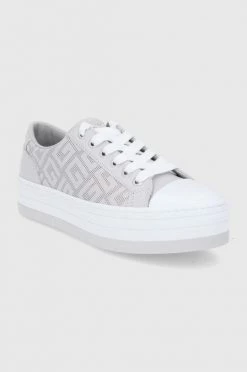 Γυναικεία Sneakers Δερμάτινα παπούτσια Guess γκρι -Guess Κατάστημα unnamed file 1658