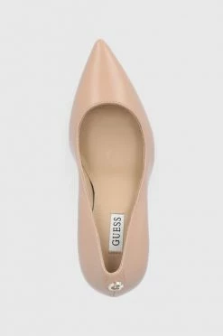 Γυναικεία Τακούνια Δερμάτινες γόβες Guess μπεζ -Guess Κατάστημα unnamed file 1720