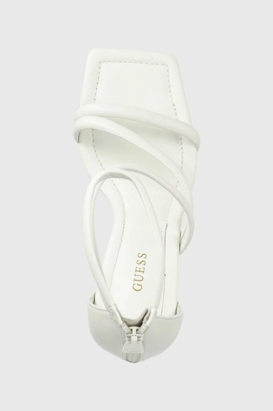 Γυναικεία Πέδιλα με τακούνι Δερμάτινα σανδάλια Guess Leance άσπρο 6 Γυναικεία Πέδιλα με τακούνι Δερμάτινα σανδάλια Guess Leance άσπρο - Image 4