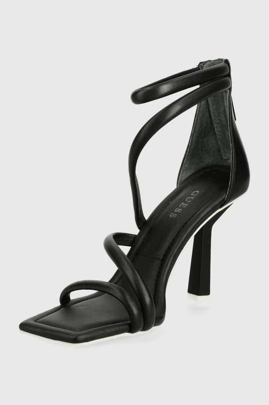Γυναικεία Πέδιλα με τακούνι Δερμάτινα σανδάλια Guess Leance μαύρο 5 Γυναικεία Πέδιλα με τακούνι Δερμάτινα σανδάλια Guess Leance μαύρο - Image 3