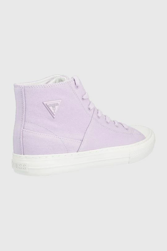 Γυναικεία Ψηλά Πάνινα παπούτσια Guess Prinze μοβ 4 Γυναικεία Ψηλά Πάνινα παπούτσια Guess Prinze μοβ - Image 2
