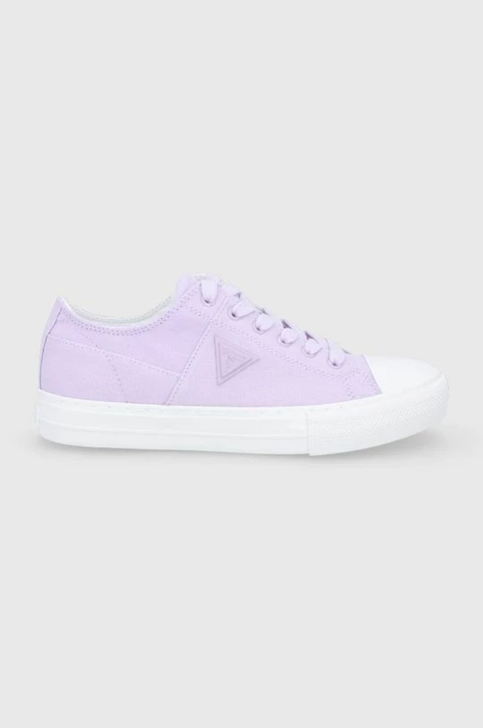 Γυναικεία Χαμηλά Πάνινα παπούτσια Guess Pranze χρώμα: μοβ 3 Γυναικεία Χαμηλά Πάνινα παπούτσια Guess Pranze χρώμα: μοβ