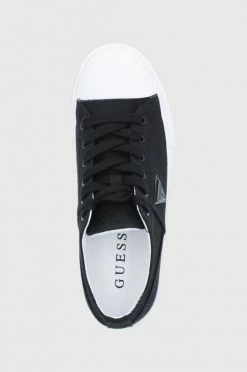 Γυναικεία Χαμηλά Πάνινα παπούτσια Guess Pranze χρώμα: μαύρο -Guess Κατάστημα unnamed file 1809