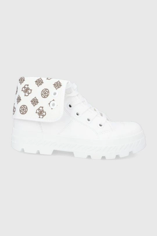 Γυναικεία Μποτάκια Πάνινα παπούτσια Guess χρώμα: άσπρο 4 Γυναικεία Μποτάκια Πάνινα παπούτσια Guess χρώμα: άσπρο - Image 2