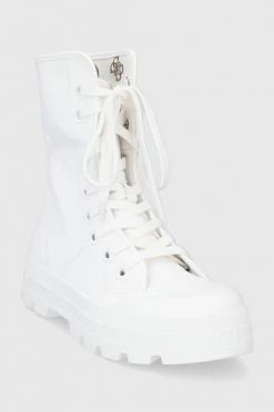 Γυναικεία Μποτάκια Πάνινα παπούτσια Guess χρώμα: άσπρο 10 Γυναικεία Μποτάκια Πάνινα παπούτσια Guess χρώμα: άσπρο -Guess Κατάστημα unnamed file 1877