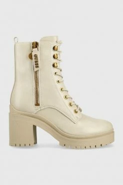 Γυναικεία Μποτάκια Guess Cabra2 μπεζ