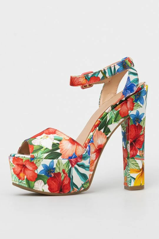 Γυναικεία Πέδιλα με τακούνι Σανδάλια Guess Garza πολύχρωμο 4 Γυναικεία Πέδιλα με τακούνι Σανδάλια Guess Garza πολύχρωμο - Image 2