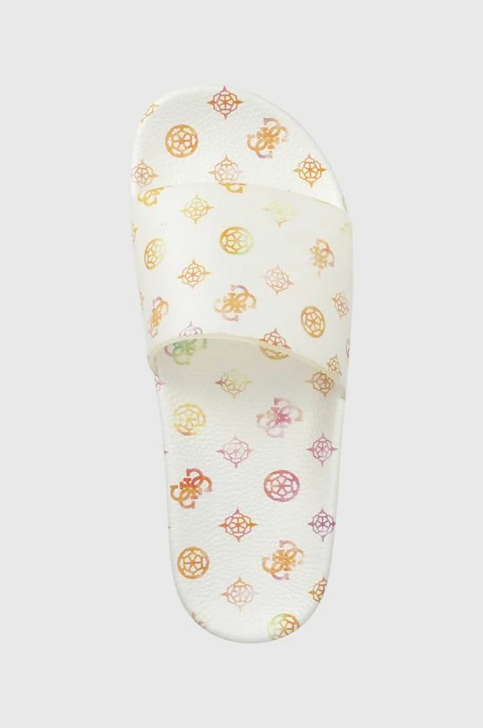 Γυναικεία Σαγιονάρες Παντόφλες Guess χρώμα: άσπρο 6 Γυναικεία Σαγιονάρες Παντόφλες Guess χρώμα: άσπρο - Image 4