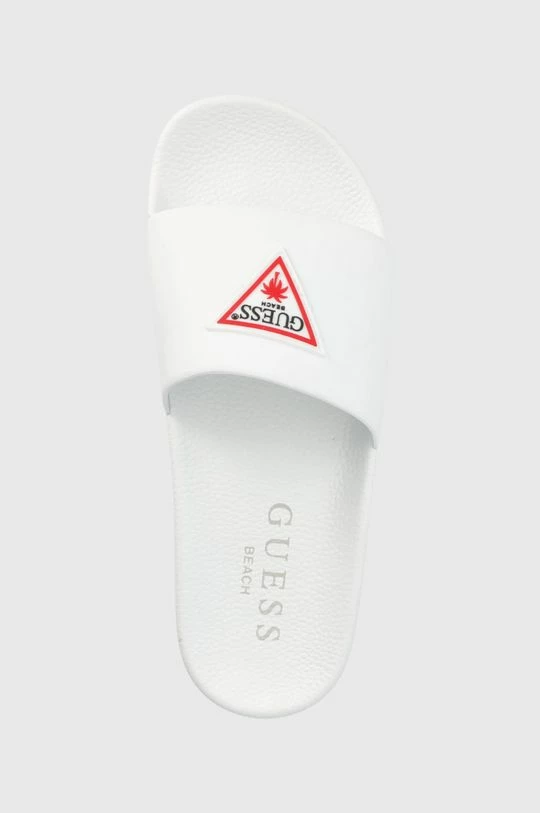 Γυναικεία Σαγιονάρες Παντόφλες Guess χρώμα: άσπρο 6 Γυναικεία Σαγιονάρες Παντόφλες Guess χρώμα: άσπρο - Image 4