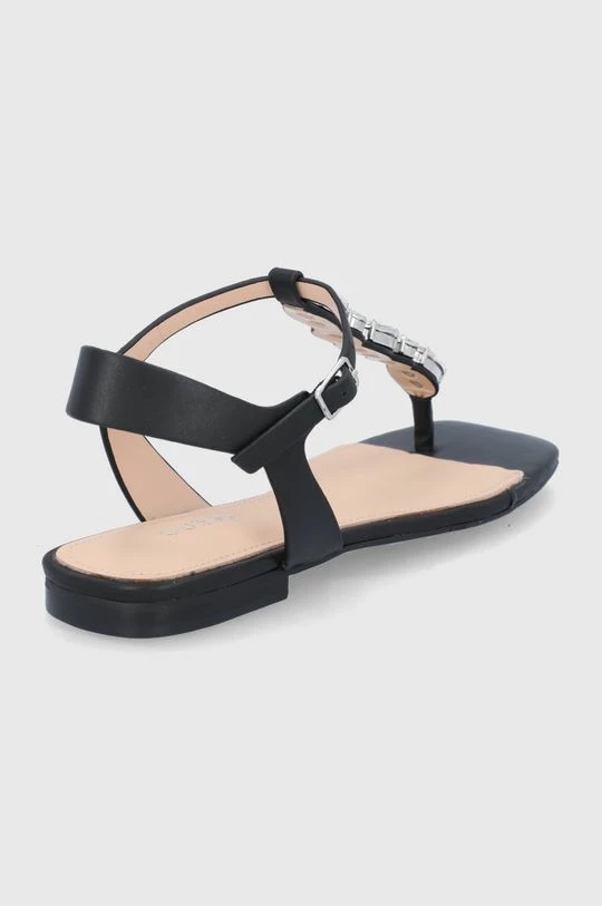 Γυναικεία Σανδάλια Δερμάτινα σανδάλια Guess Sefora χρώμα: μαύρο 5 Γυναικεία Σανδάλια Δερμάτινα σανδάλια Guess Sefora χρώμα: μαύρο - Image 3