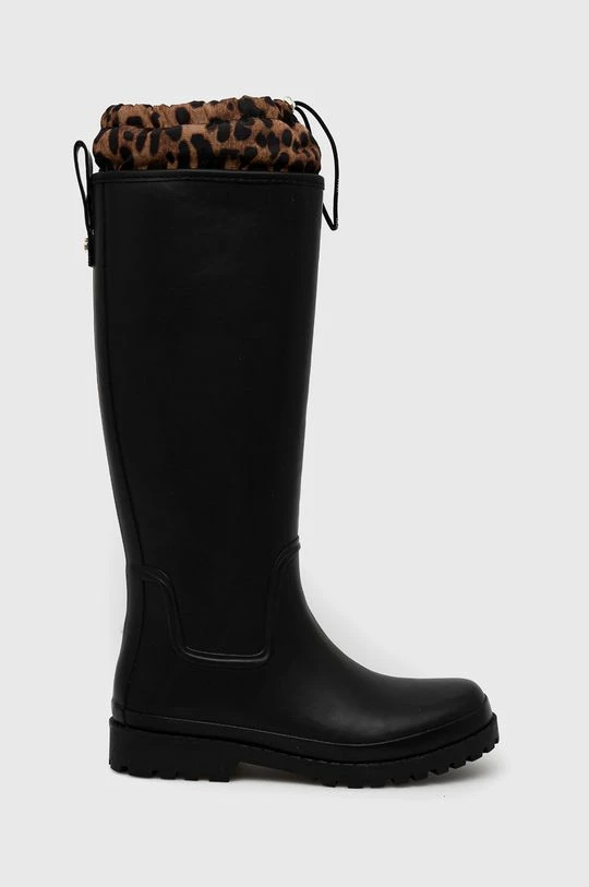 Γυναικεία Γαλότσες Ουέλλινγκτον Guess Reisa μαύρο 2 Γυναικεία Γαλότσες Ουέλλινγκτον Guess Reisa μαύρο