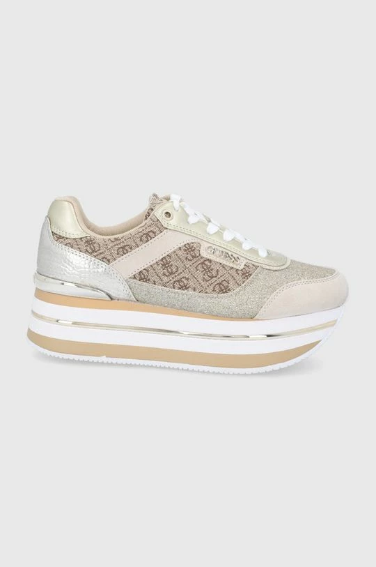 Γυναικεία Sneakers Υποδήματα Guess χρυσαφί 3 Γυναικεία Sneakers Υποδήματα Guess χρυσαφί