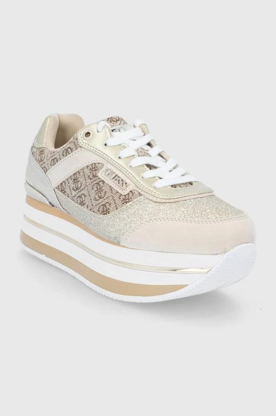 Γυναικεία Sneakers Υποδήματα Guess χρυσαφί 4 Γυναικεία Sneakers Υποδήματα Guess χρυσαφί - Image 2