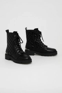 Γυναικεία Μποτάκια Guess χρώμα: μαύρο -Guess Κατάστημα unnamed file 2078