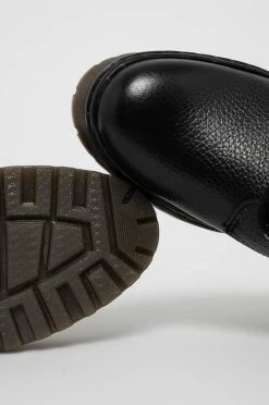 Γυναικεία Μποτάκια Δερμάτινα Workers Guess χρώμα: μαύρο -Guess Κατάστημα unnamed file 2084