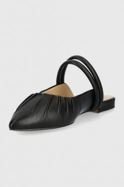 Γυναικεία Σαγιονάρες Δερμάτινες παντόφλες Guess Vivianas μαύρο -Guess Κατάστημα unnamed file 2120